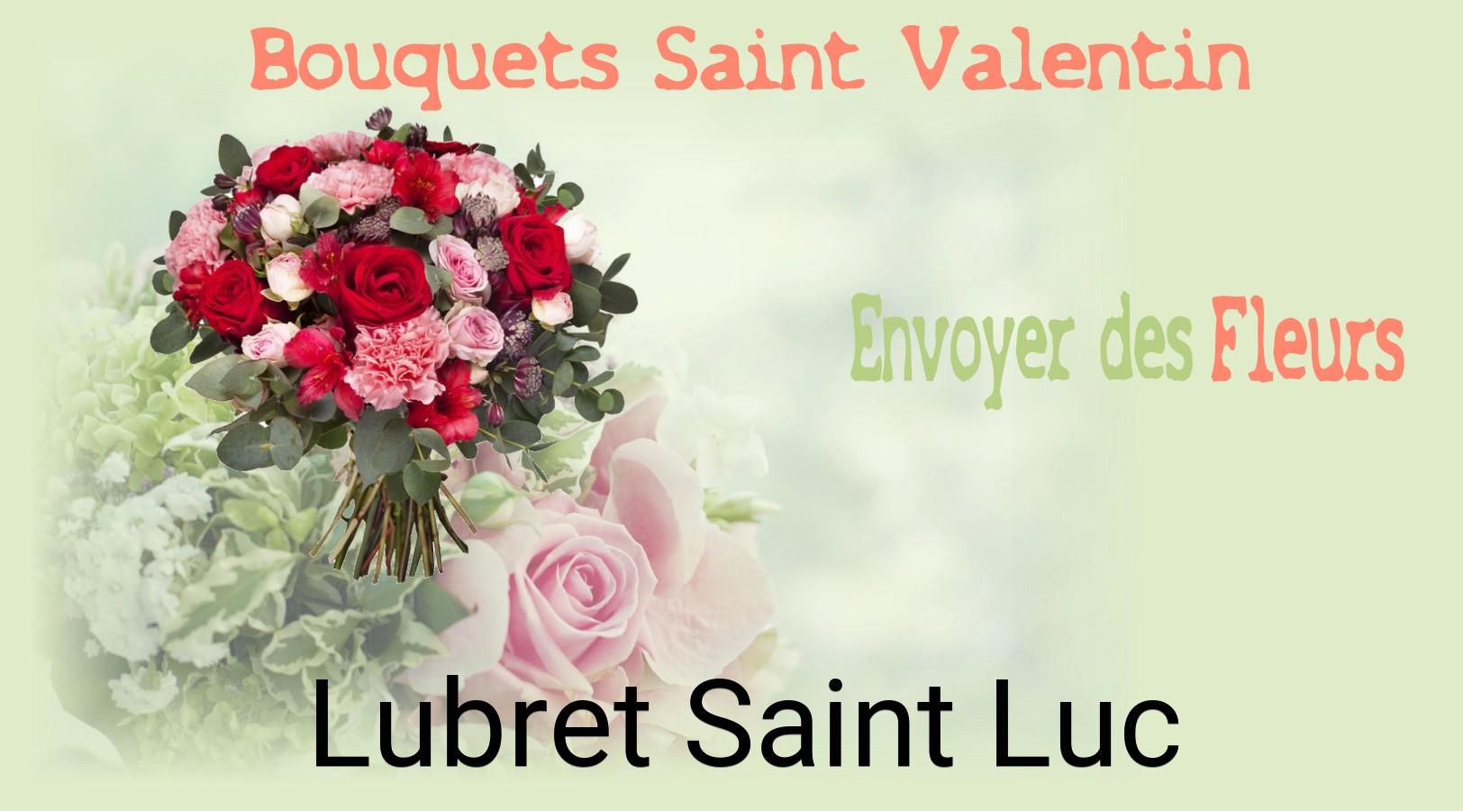 Roses de Saint-Valentin livrées à Lubret-Saint-Luc