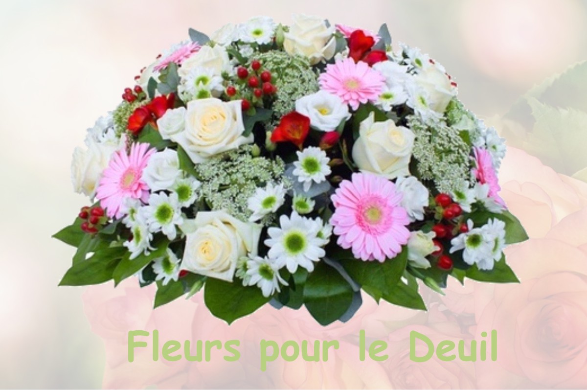 fleurs deuil LUBRET-SAINT-LUC